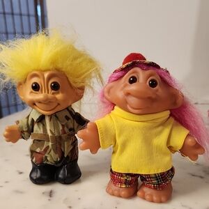 Vintage | Russ Troll Dolls Golfer / Army 1986